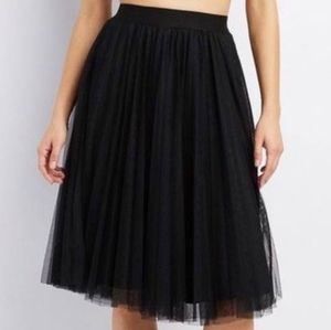 Charlotte Russe Black Tulle Tutu Skirt, Size 3X